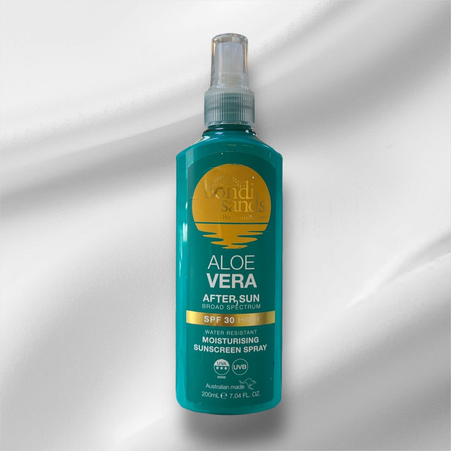 Bondi Sands Aloe Vera After Sun Moisturizing Sunscreen Spray SPF 30 HIGH