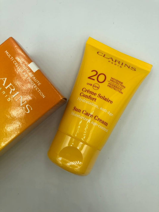 clarins sun cream 20 UVA